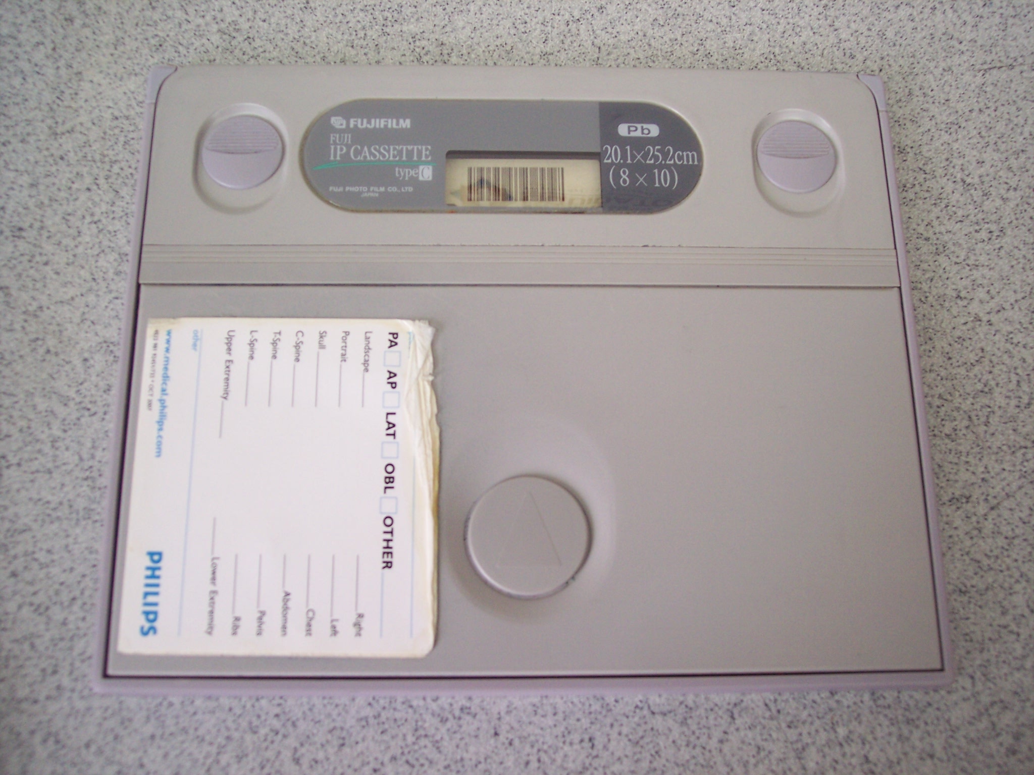 Fujifilm IP Cassette Type C  20.1x25.2cm