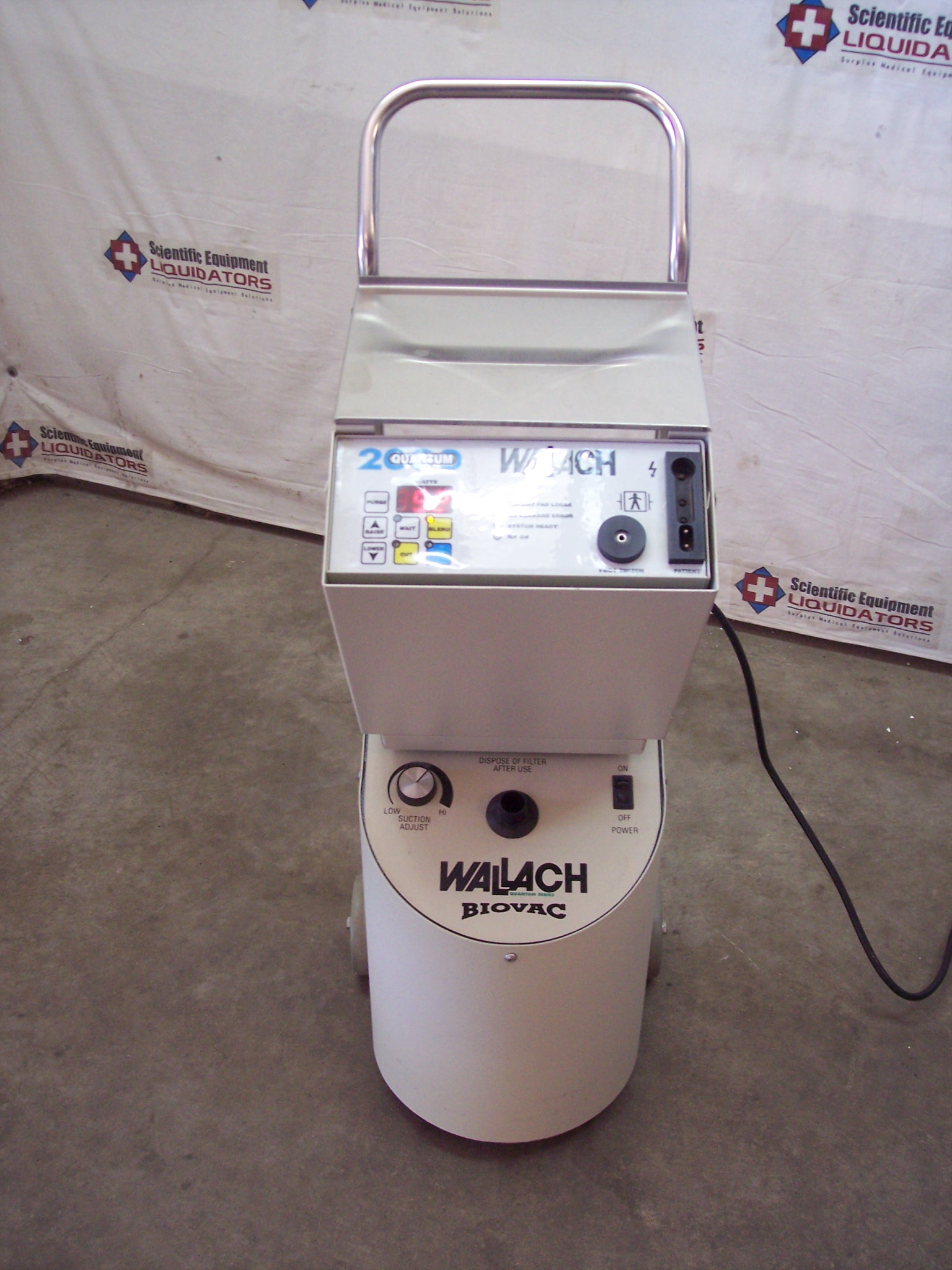 Wallach Quantum 2000 Electrosurgical Sys
