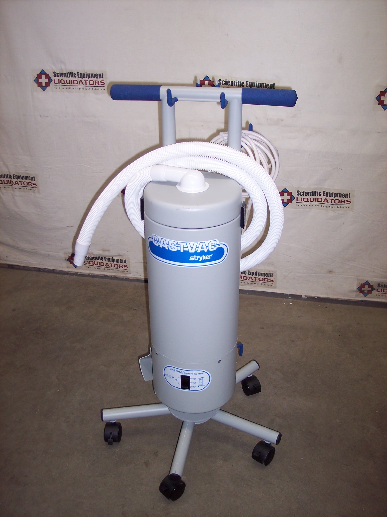 Stryker 986 Castvac Cast Vacuum with Mobile Stand