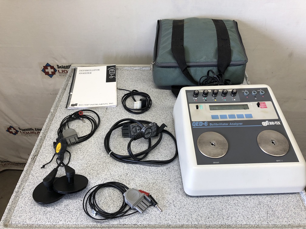 Bio-Tek QED-6 Defibrillator Analyzer
