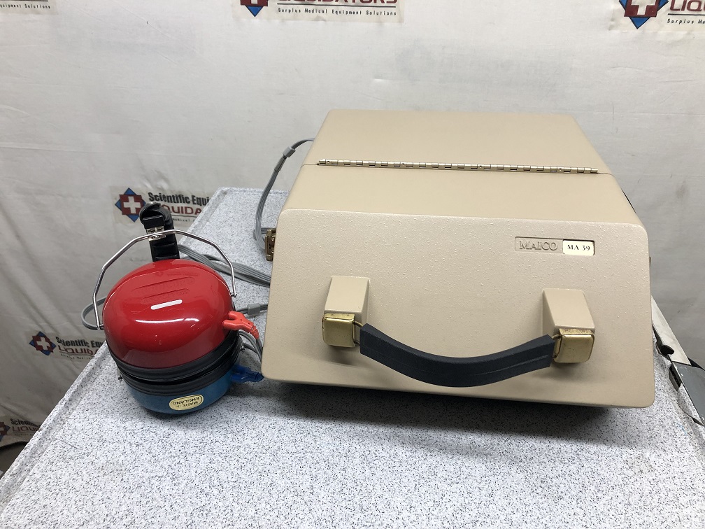 Maico MA-39 Hearing Instrument Test Audiometer 