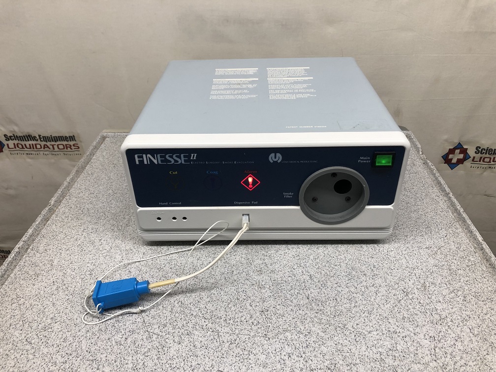 Utah Medical Products Inc. Finesse II ESU Smoke Evacuator ESU2-115