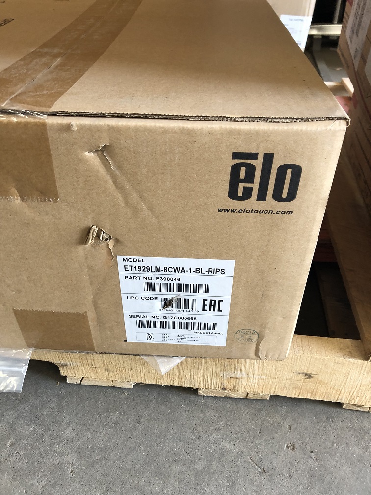 Elo ET1929LM-8CWA-1-BL-RIPS E398046 Touch Screen Monitor (NEW)