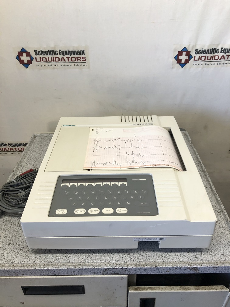 Siemens Burdick E350 Electrocardiograph