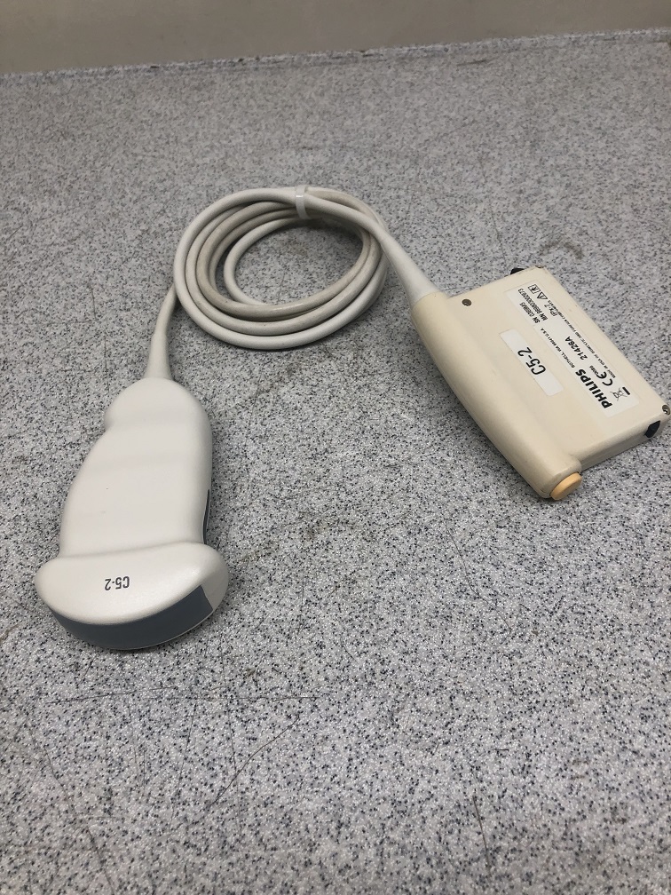 Philips C5-2 Broadband Curved Array Ultrasound Transducer 