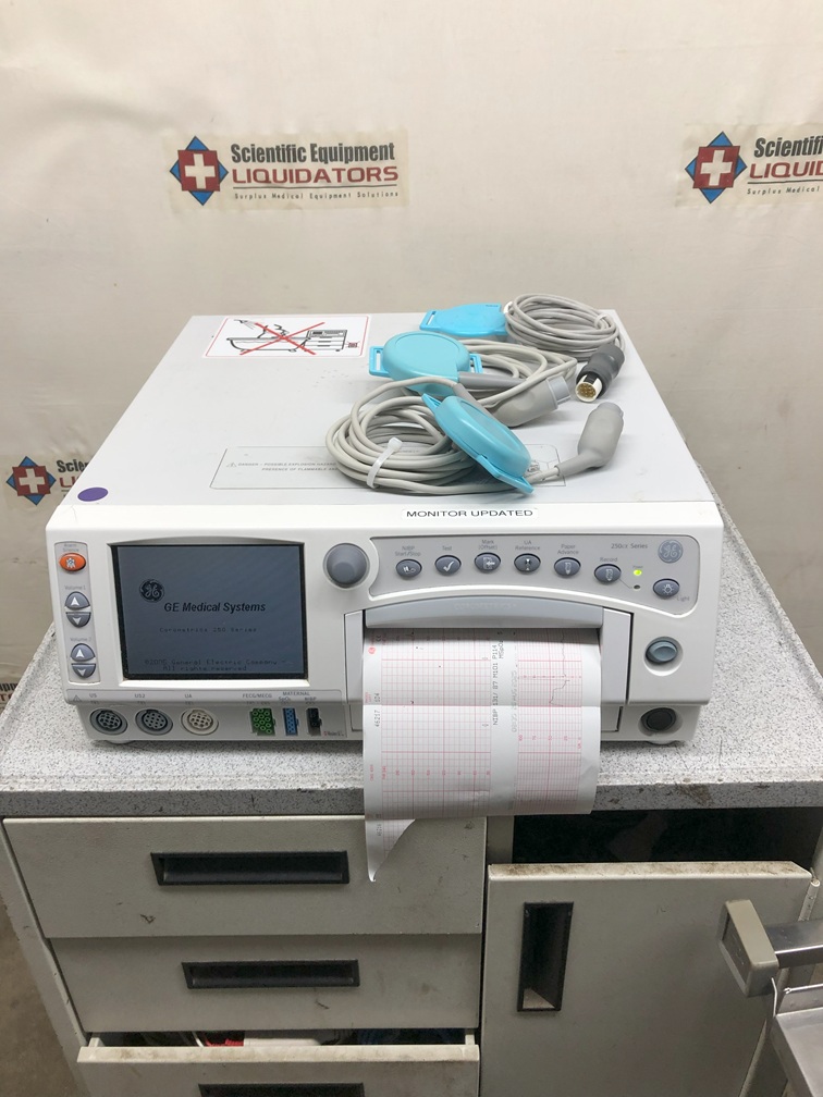 GE Healthcare Corometrics 250cx Series Maternal/Fetal Monitor