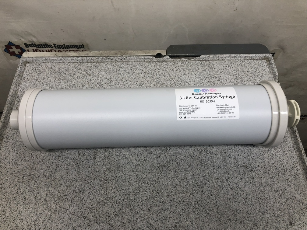 NDD Medical Technologies 2030-2, 3.0 Liter Calibration Syringe