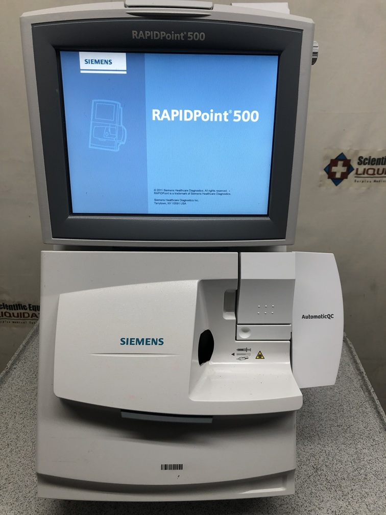 Siemens RapidPoint 500 Blood Gas Analyzer