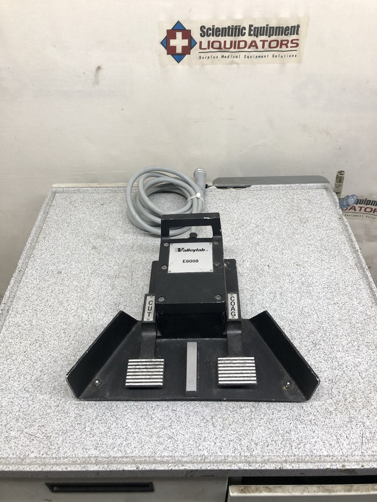 ValleyLab E6008 Water Resistant Electrosurgical Footswitch