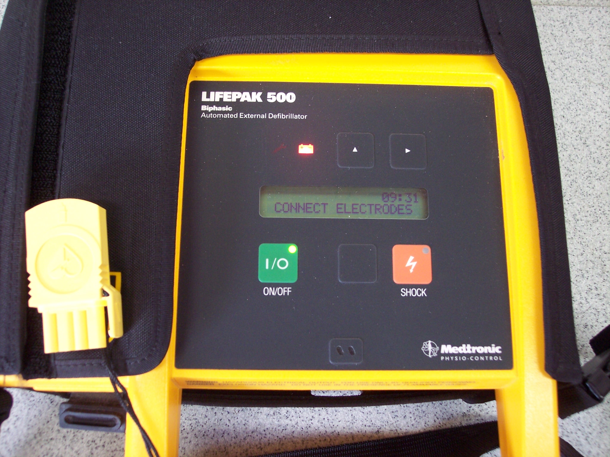 Medtronic Physio-Control Lifepak 500 Biphasic AED (Automated External Defibrillator)500