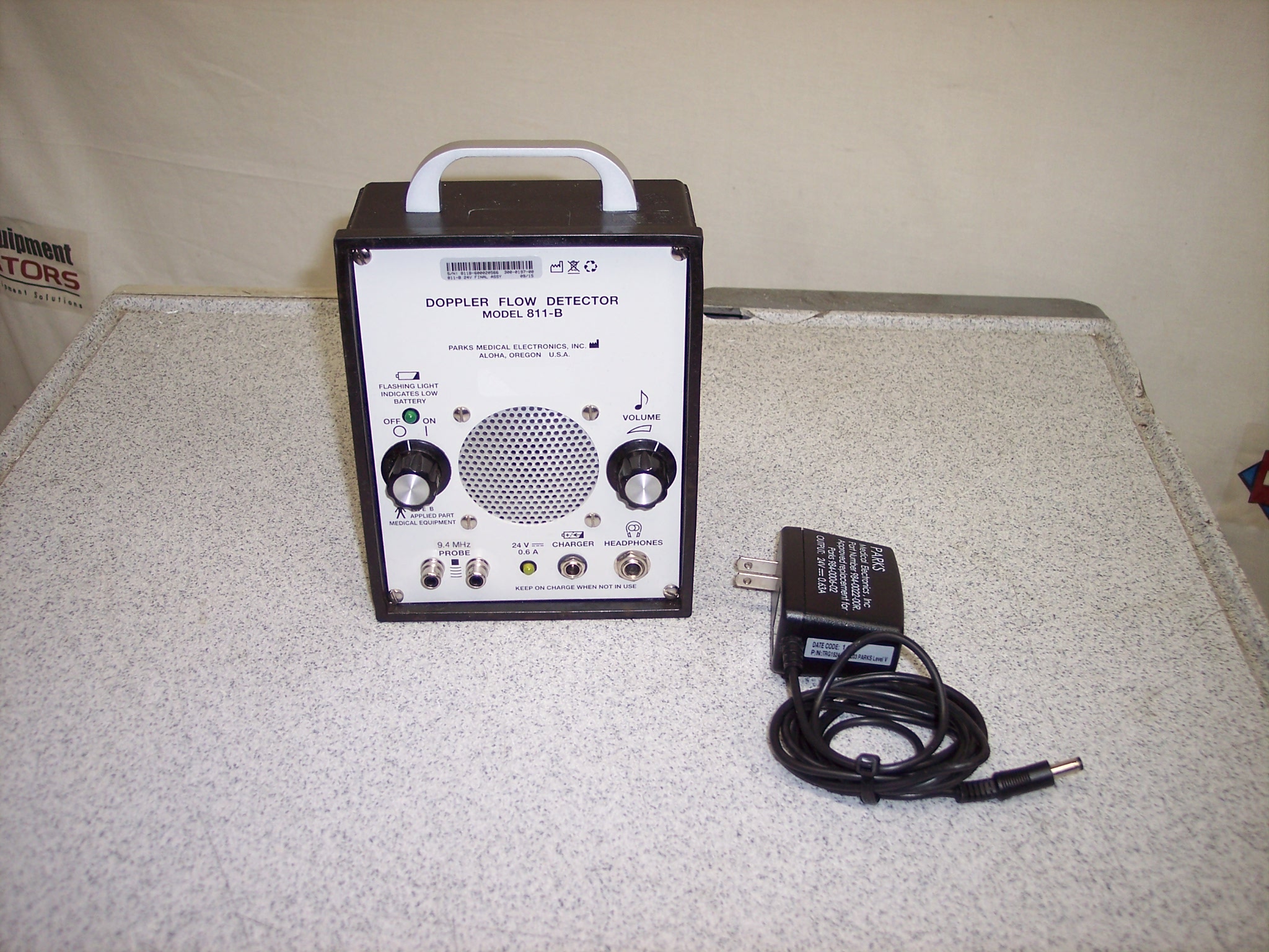 Parks 811-B Ultrasonic Doppler Flow Detector 