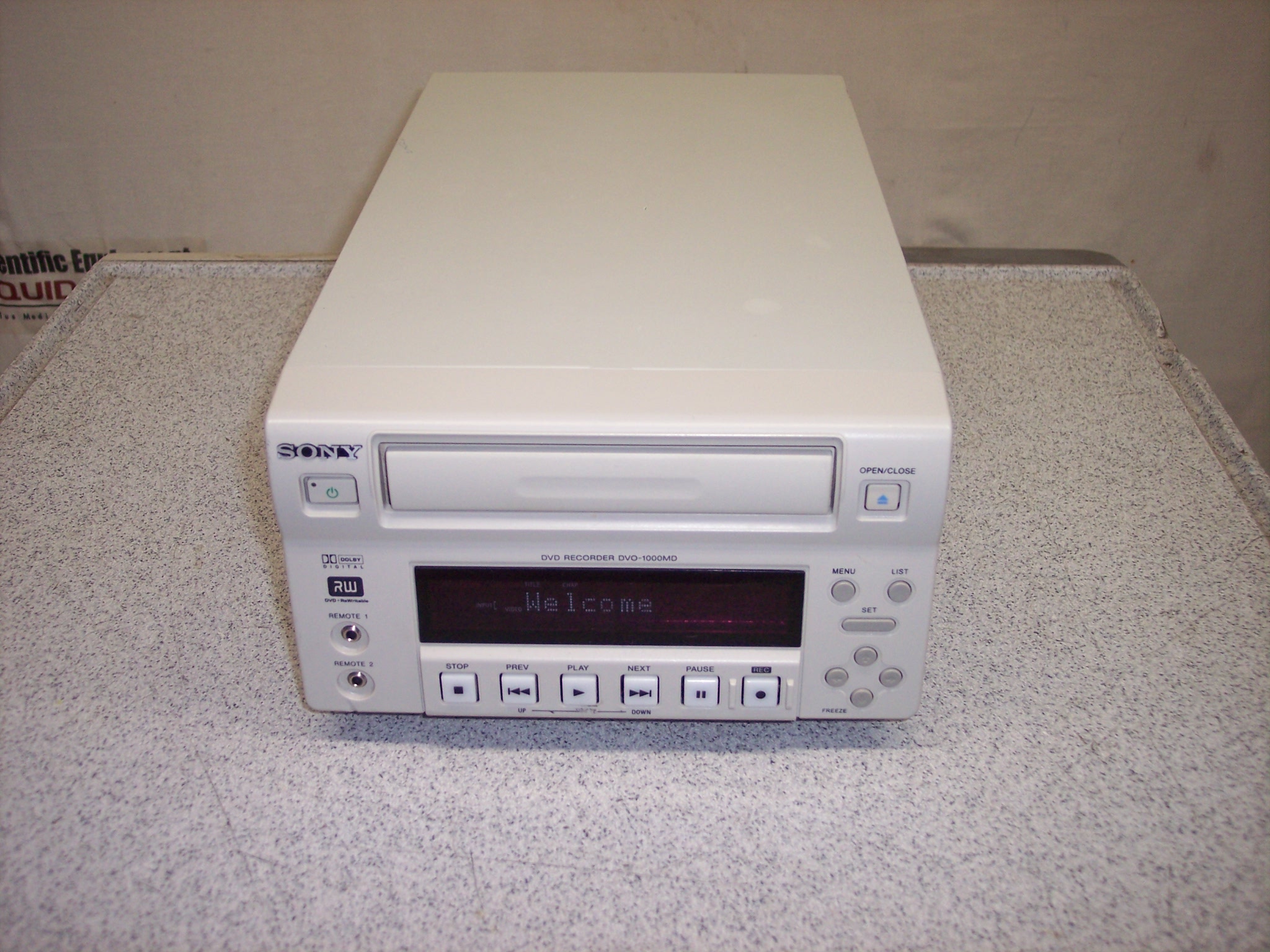Sony DVO-1000MD DVD Recorder