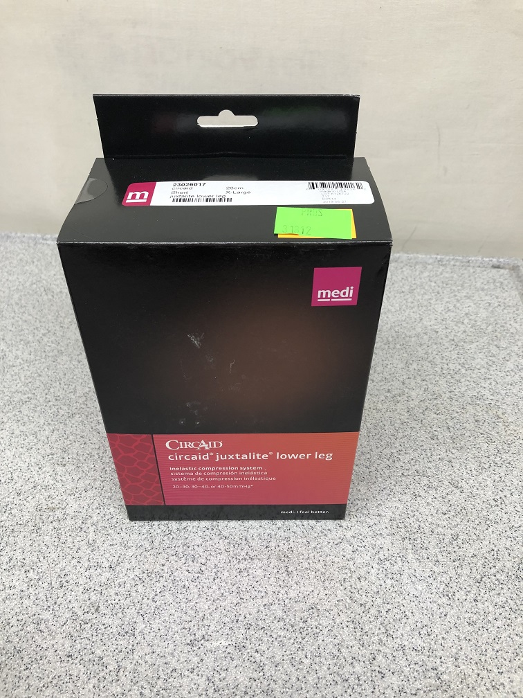 Circaid 23026017 Justalite X-Large, Short, 28cm Lower Leg Compression System - NEW