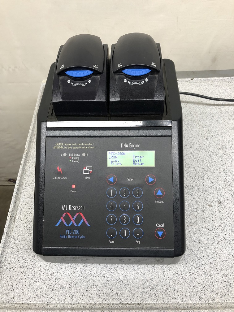MJ Research PTC-200 Thermal Cycler DNA Engine w/ Dual Alpha Block