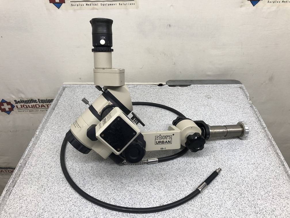 Karl Storz Urban US-1 Microscope with M528-S-80 Camera Head Attachment