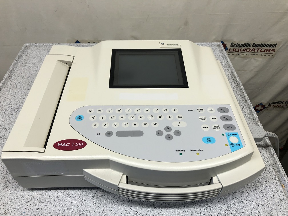 GE Medical Mac 1200 Interpretive EKG  