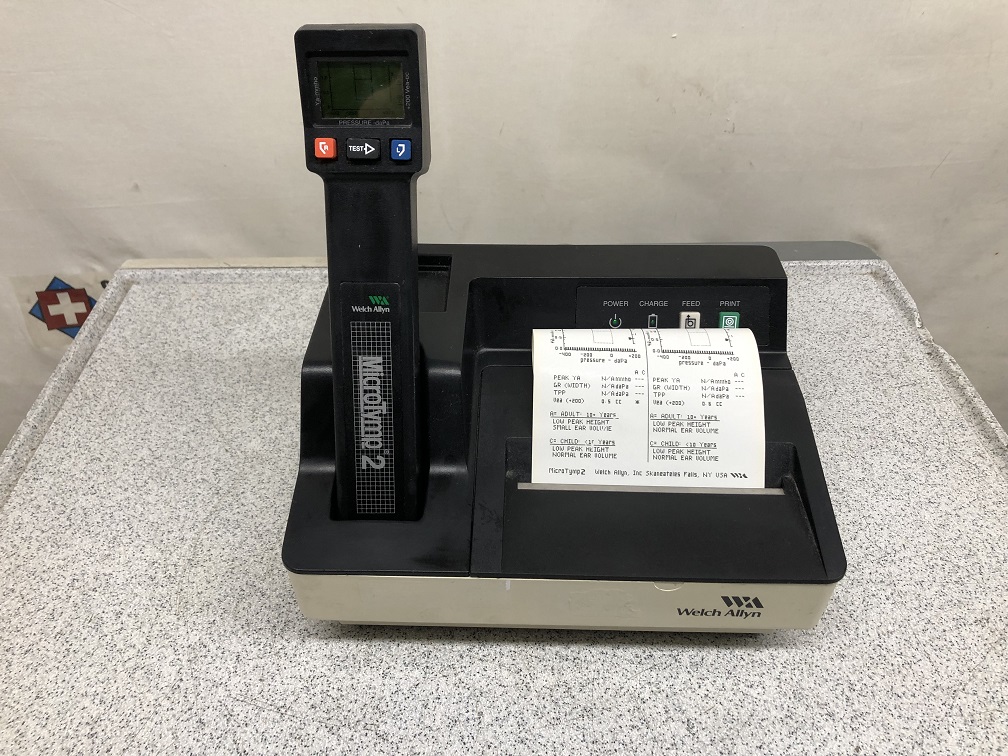 Welch Allyn 23640 MicroTymp 2 with 71170 Printer / Charger   