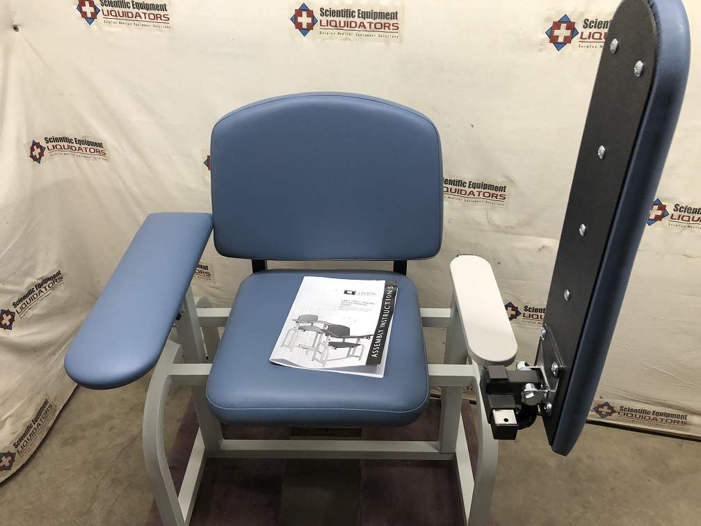 Clinton LabX Blood Draw Chair w/ Flip-Arm - New