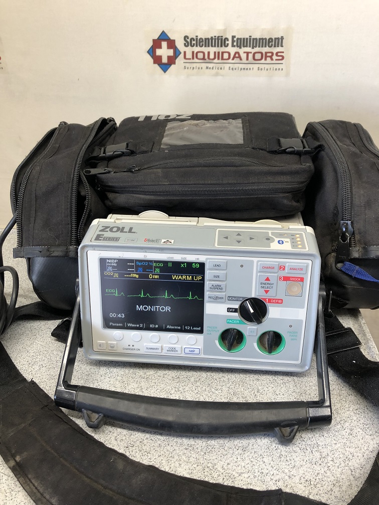 Zoll E Series Defibrillator Monitor with Pacing 