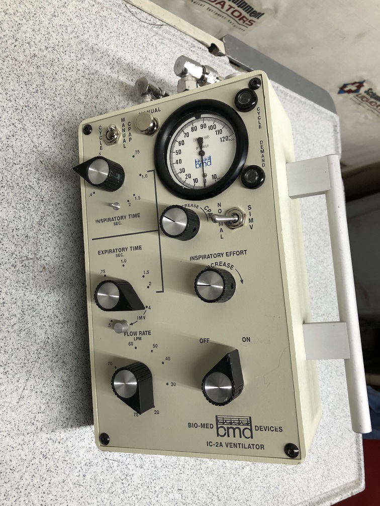 Bio-Med Devices IC-2A Ventilator  