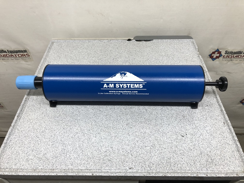 A-M Systems 3 Liter Calibration Syringe