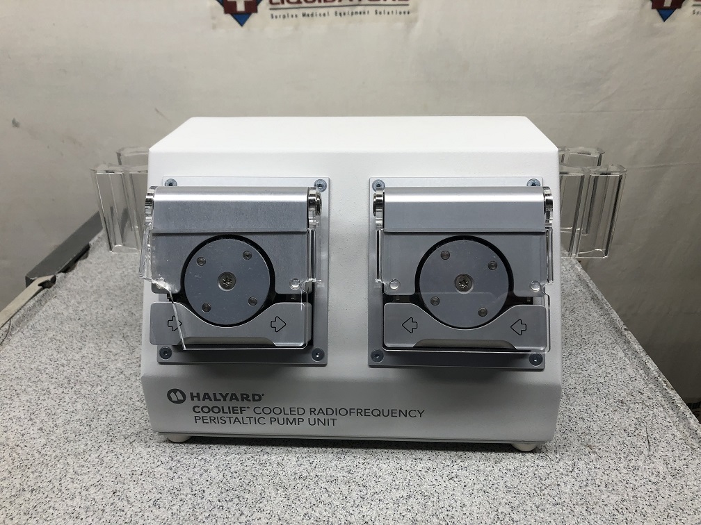 Halyard Coollief Cooled Radiofrequency Peristaltic Pump TDAA-PPU-1  *1 of the covers is broken
