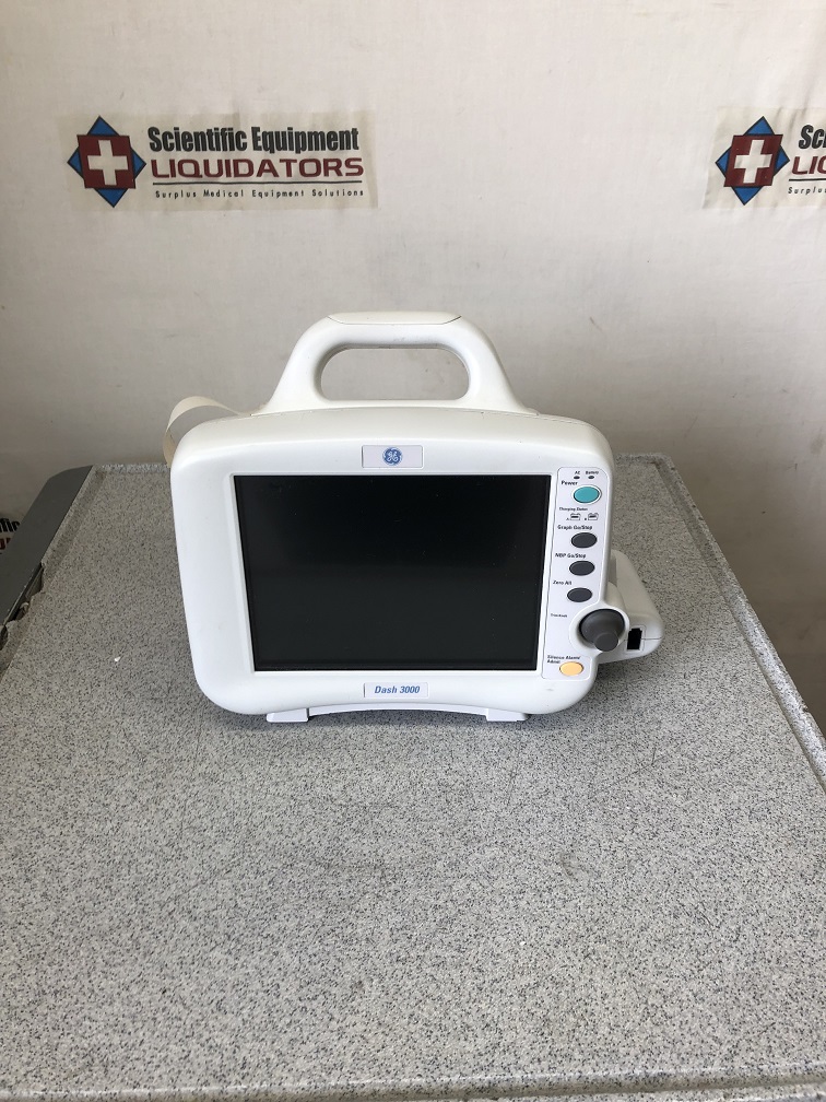 GE Dash 3000 Patient Monitor With Dash Capnoflex LF CO2 Module 2013427-001