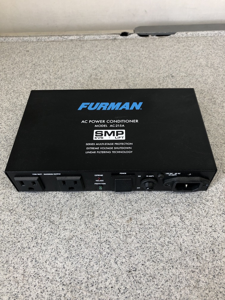 Furman AC-215A Compact Two Outlet Power Conditioner