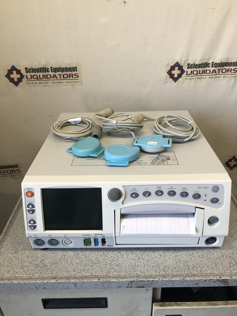 GE Healthcare Corometrics 250cx Series Maternal/Fetal Monitor