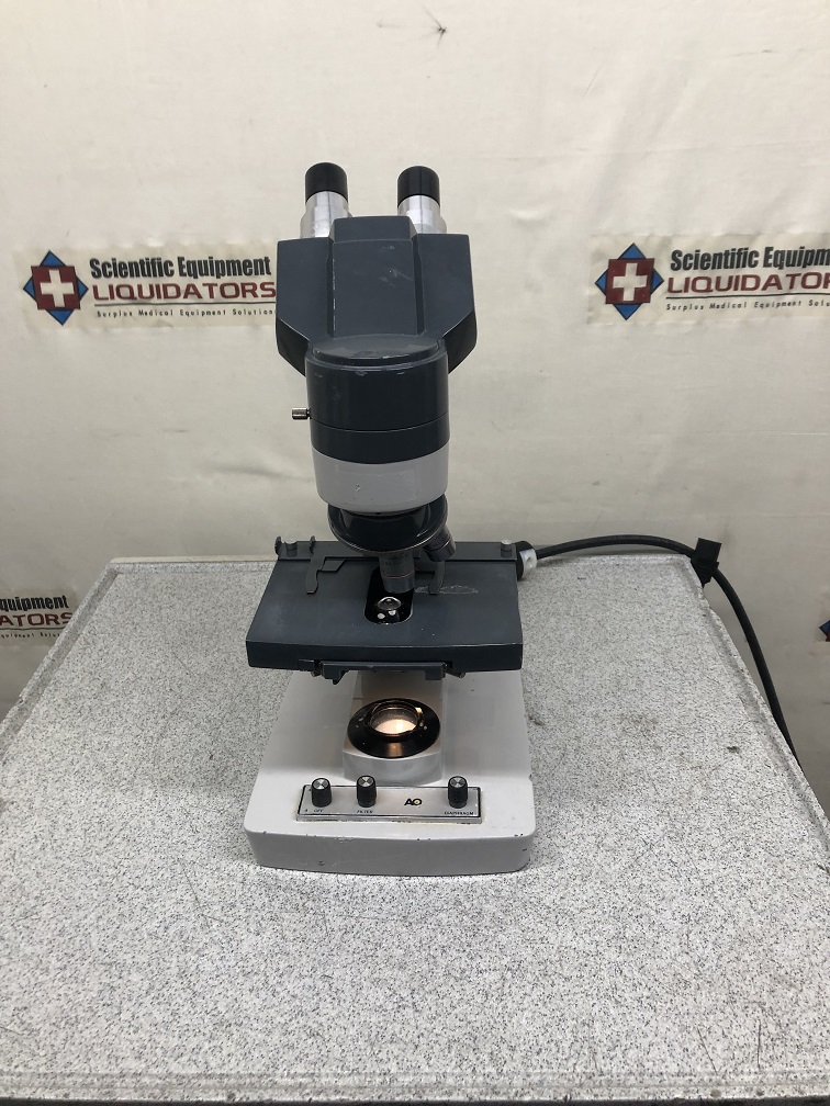 American Optical One-Ten Microscope