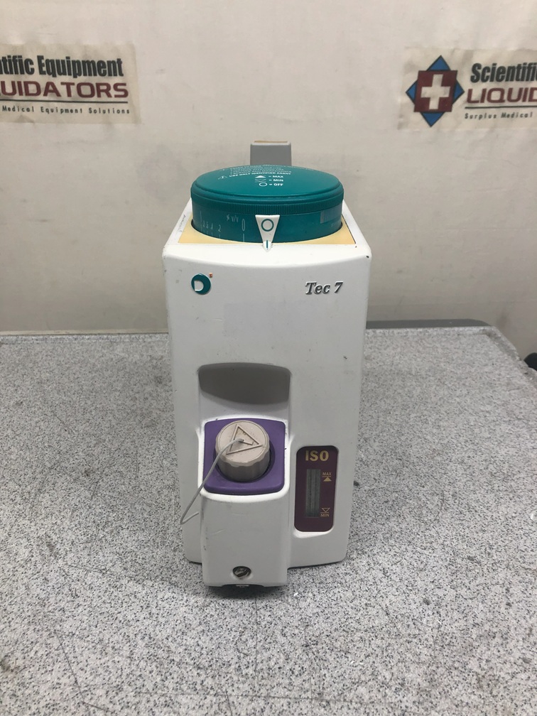 Datex-Ohmeda Tec 7 1175-9101-000 Isoflurane Anesthesia Vaporizer