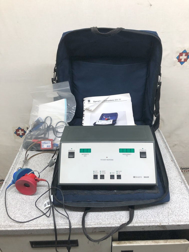 Maico MA-39 Hearing Instrument Test Audiometer 
