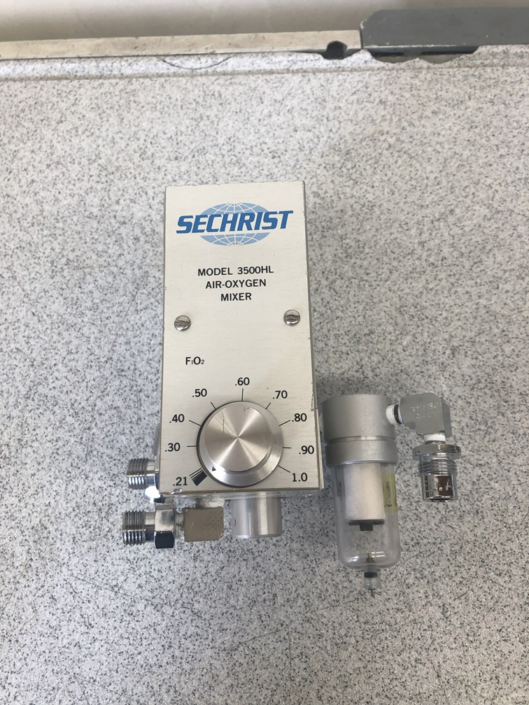 Sechrist 3500HL Air-Oxygen Mixer  
