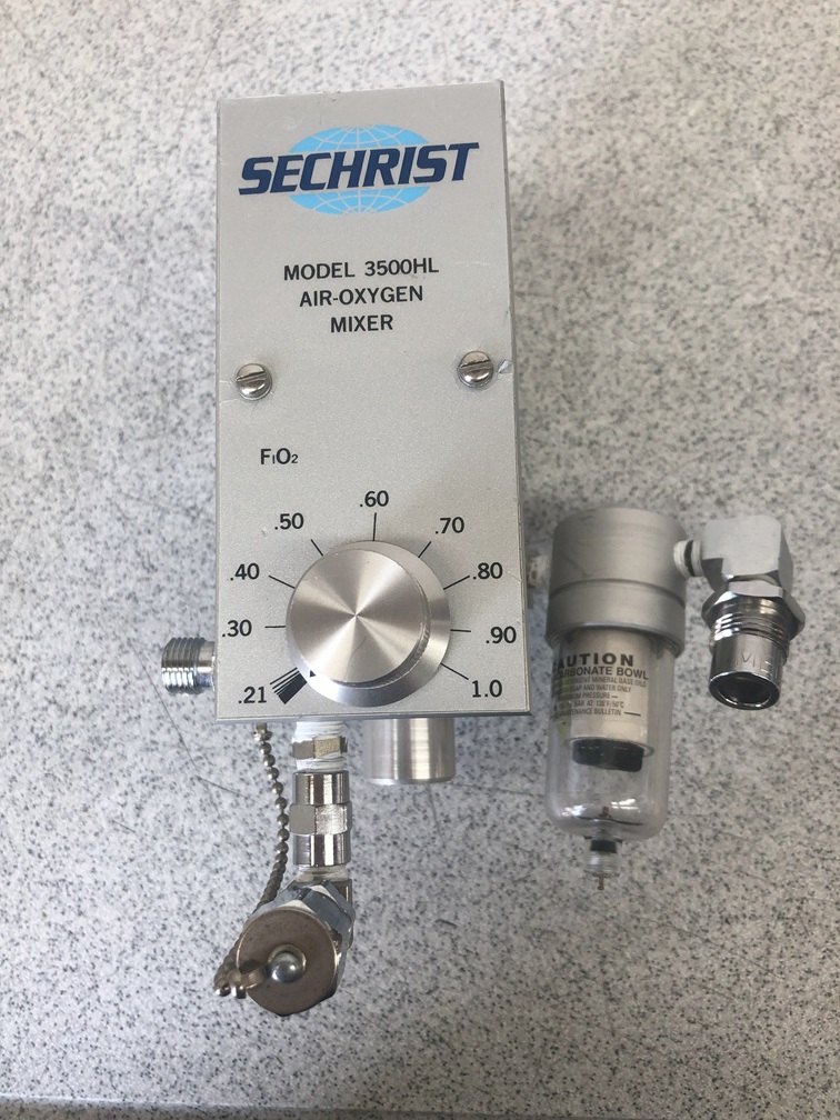 Sechrist 3500HL Air-Oxygen Mixer  