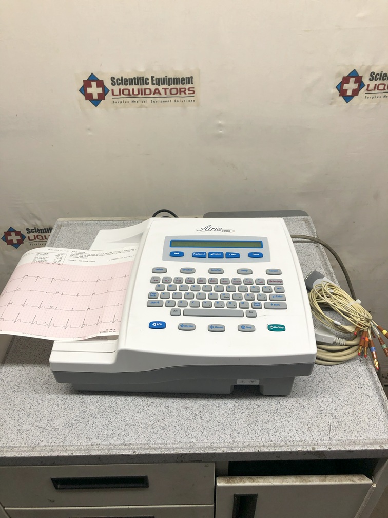 Burdick Atria 3000 ECG w/ Interpretation