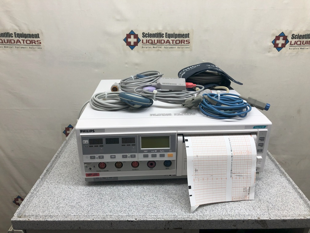 Philips 50XM  M1350B Fetal Monitor