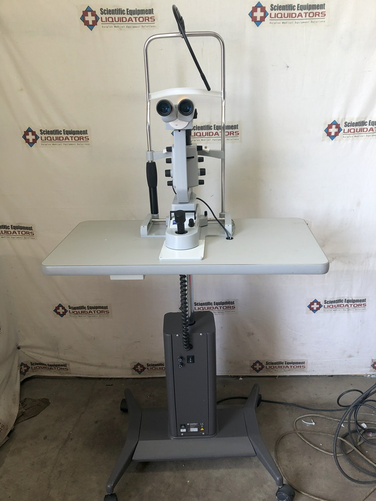 Carl Zeiss SL130 Slit Lamp on Coherent OPAL Cart