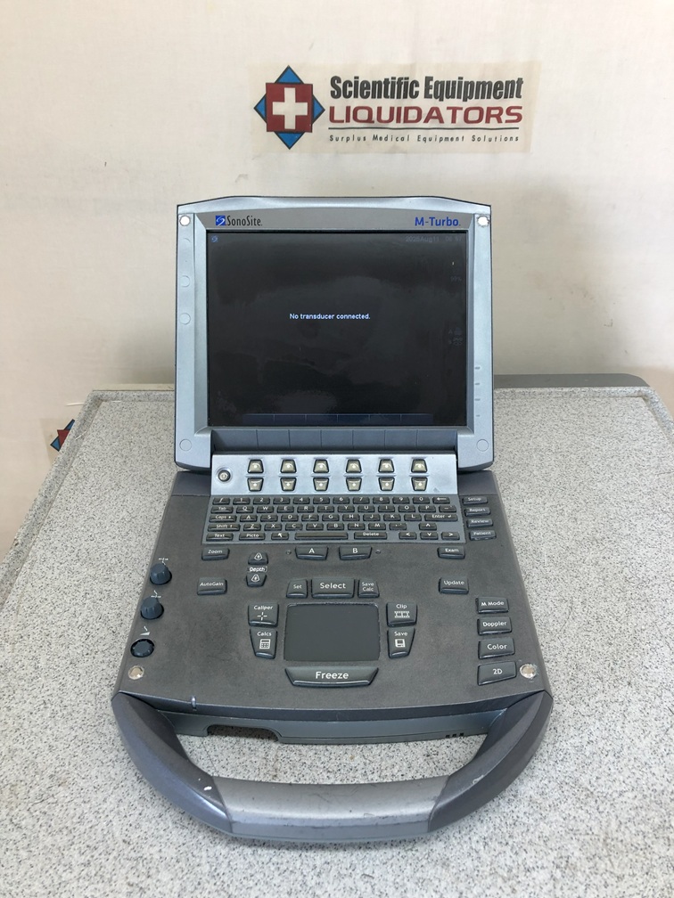 SonoSite P08189-70 M-Turbo Ultrasound Machine (No Power Supply)