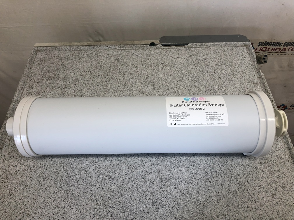 NDD Medical Technologies 2030-2, 3.0 Liter Calibration Syringe