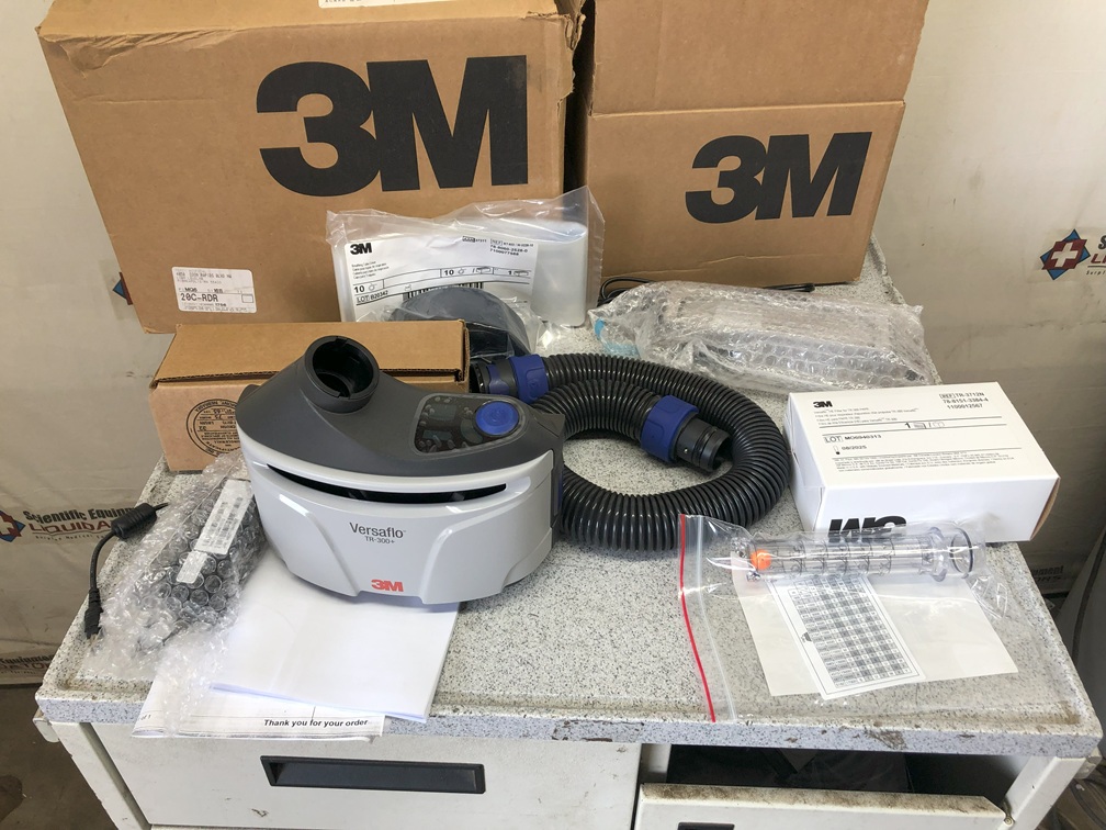 3M Versaflow TR-301N+ PAPR Kit Missing Hood (NEW)