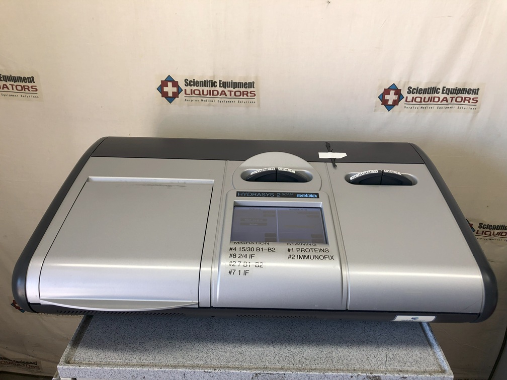 Sebia Hydrasys 2 Scan All-in-One Gel Electrophoresis Analyzer