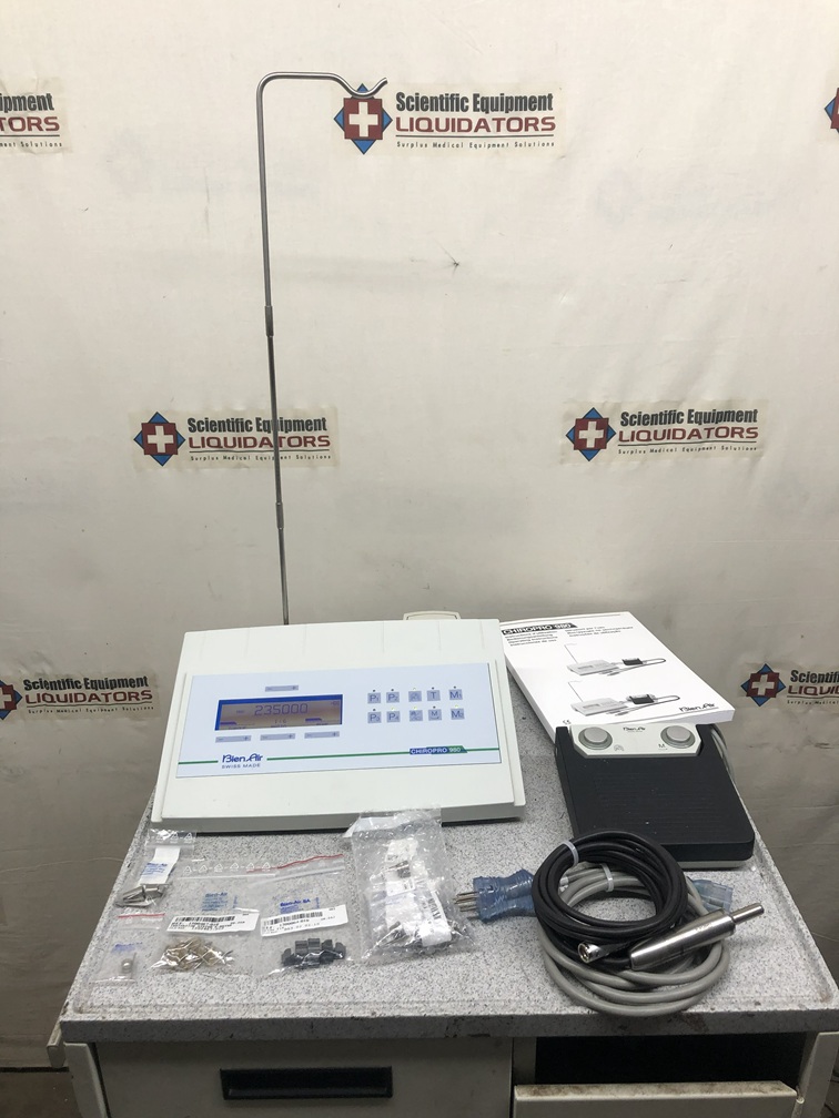 Bien Air Chiropro 980 Microsurgery & Implantology System with Accessories