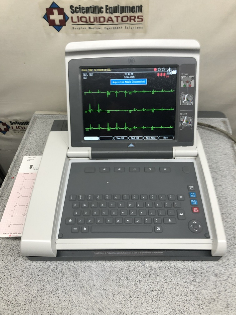 GE MAC 5500 HD Resting Diagnostic Interpretive ECG (No Acquisition Module)