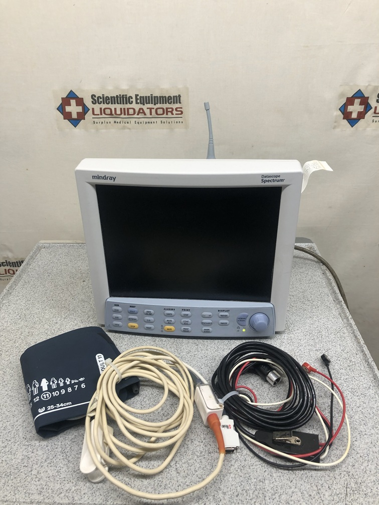 Mindray Datascope Spectrum Color Patient Monitor with Panorama Instrument Radio 608