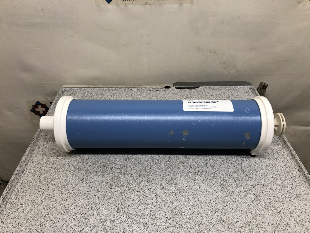 Midmark IQcal 1-100-0007 3.0 Liter Spirometer Calibration Syringe