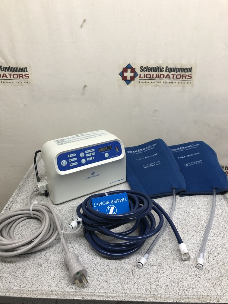 Zimmer Biomet VP500DMT VasoPress Digital Mini with Digital Timer Vascular Compression Therapy System
