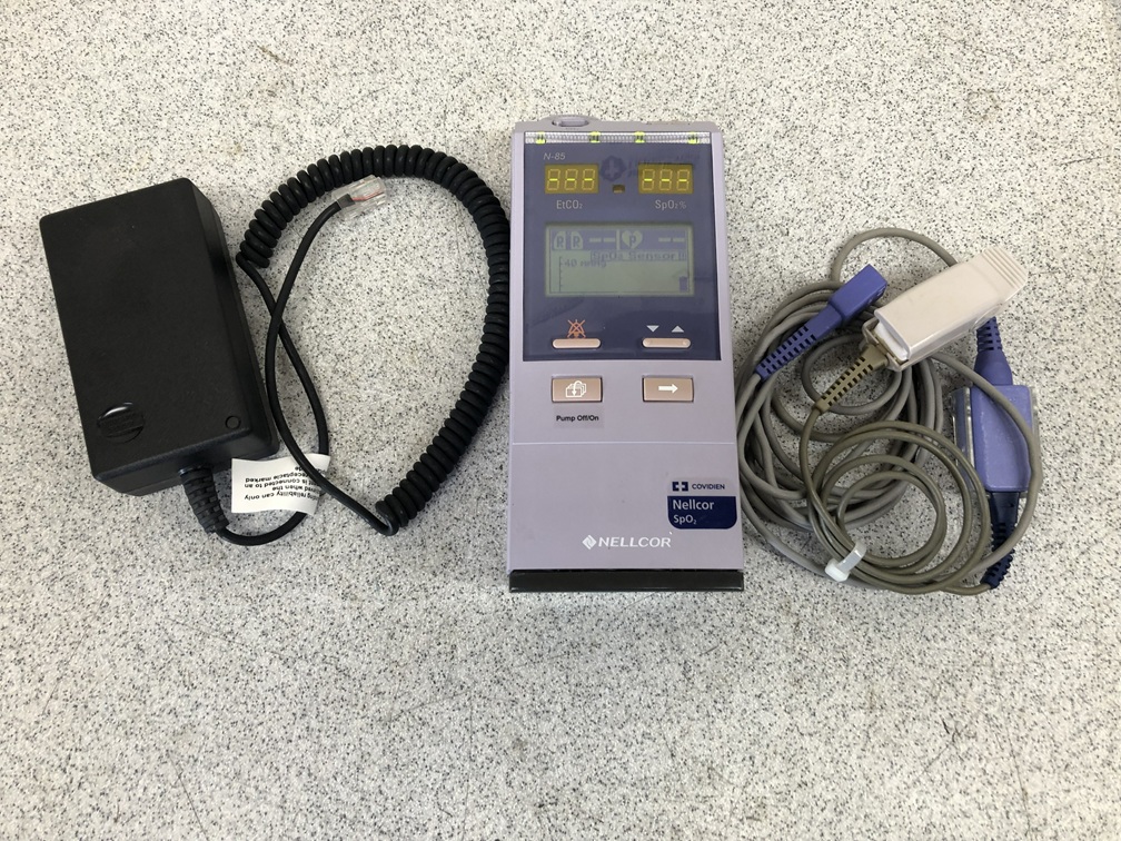 Nellcor N85 Portable Bedside Capnograph / Pulse Oximeter